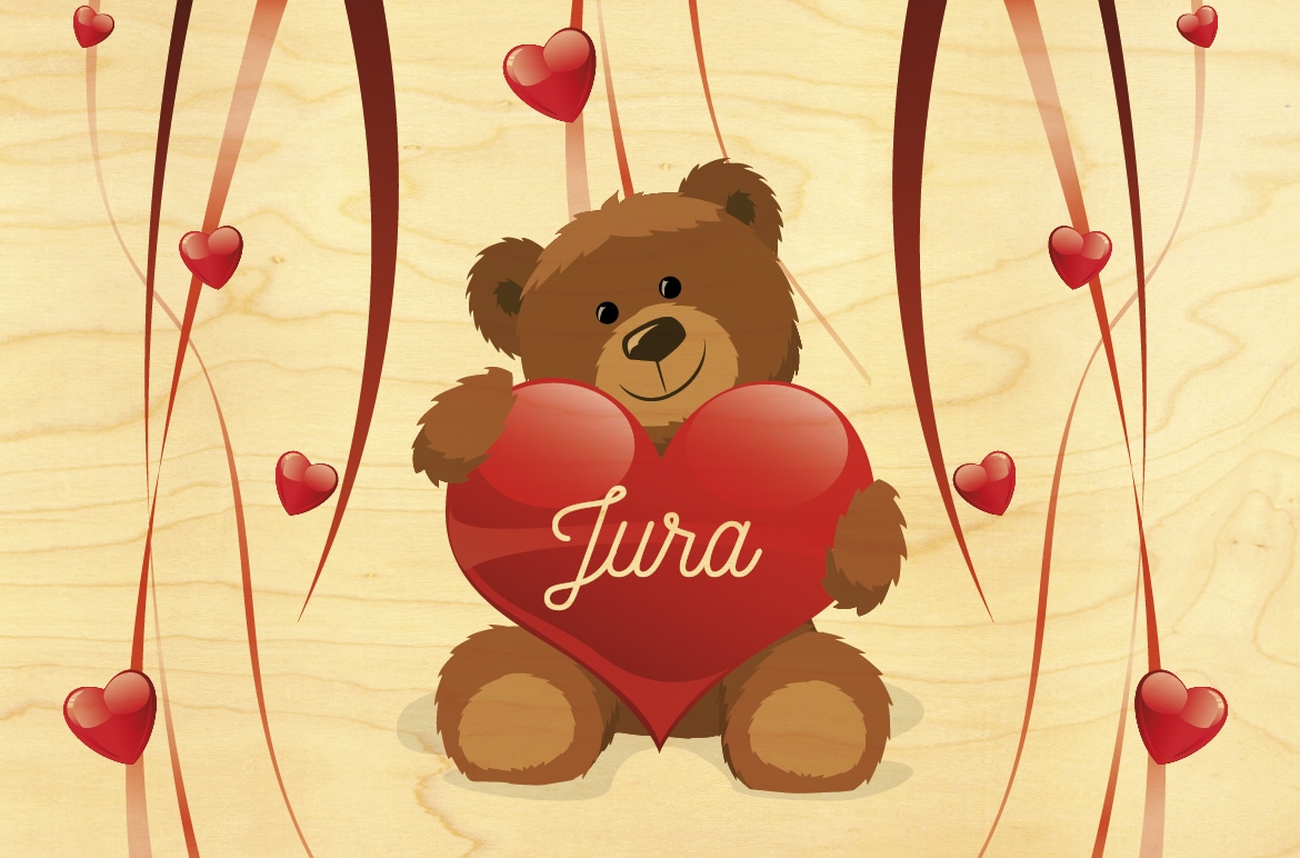 hironwoods-carte-postale-bois-ours-c-ur-jura-10x15cm image 1