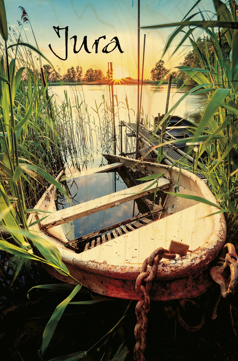 hironwoods-carte-barque-encha-n-e-jura-carte-postale-bois image 1