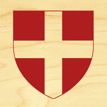 hironwoods-blason-savoie-affiche-bois-20x20cm image 1