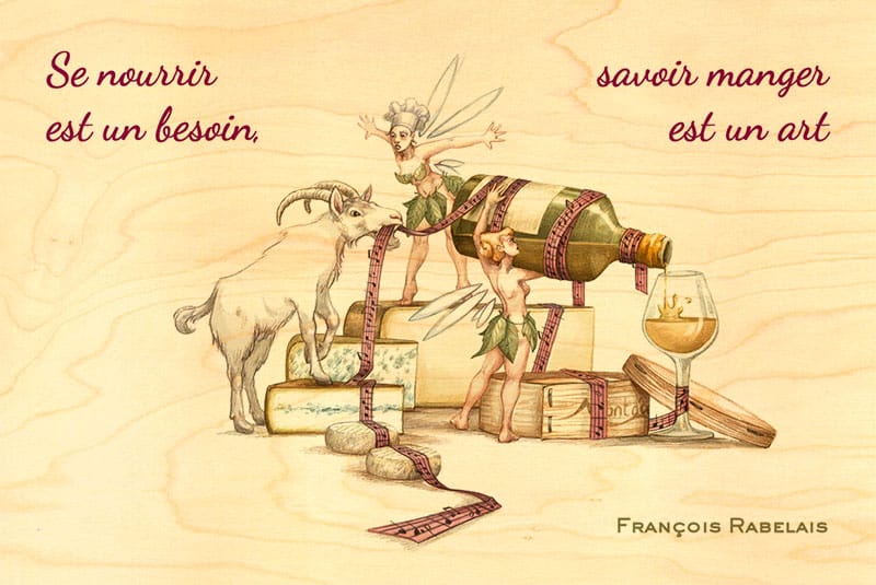 hironwoods-se-nourrir-carte-postale-bois-100x150mm-citation image 1