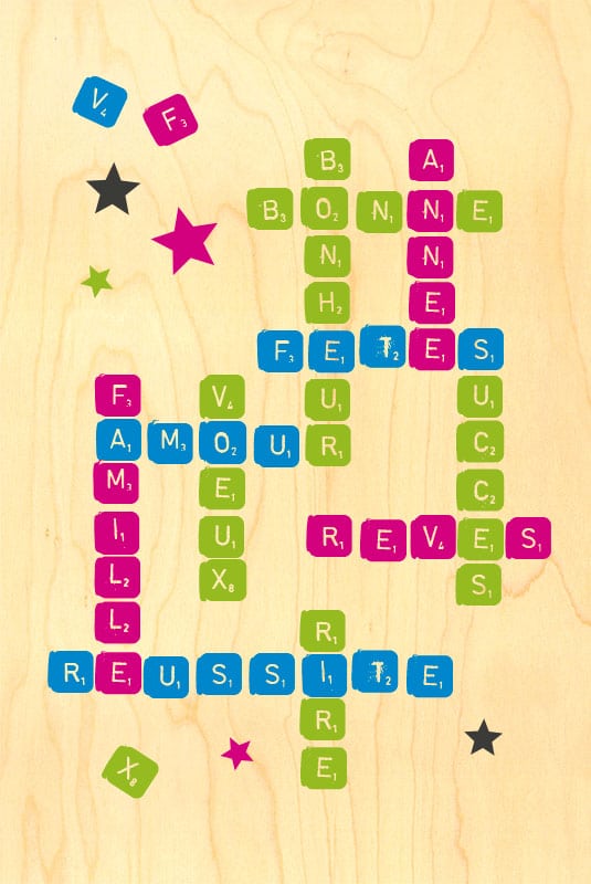 hironwoods-voeux-scrabble-carte-de-voeux-bois-100x150mm image 1