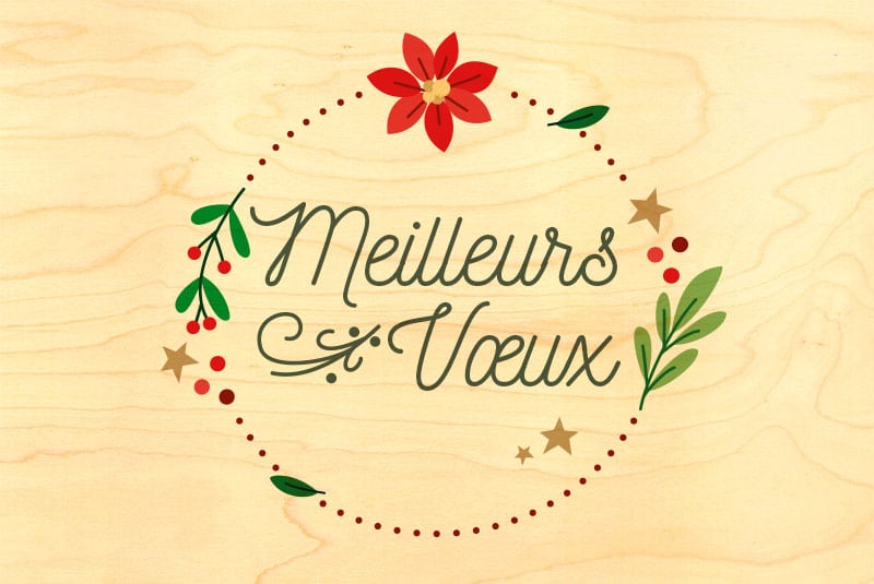hironwoods-cartes-evenements-bois-carte-voeux-fleurs image 1