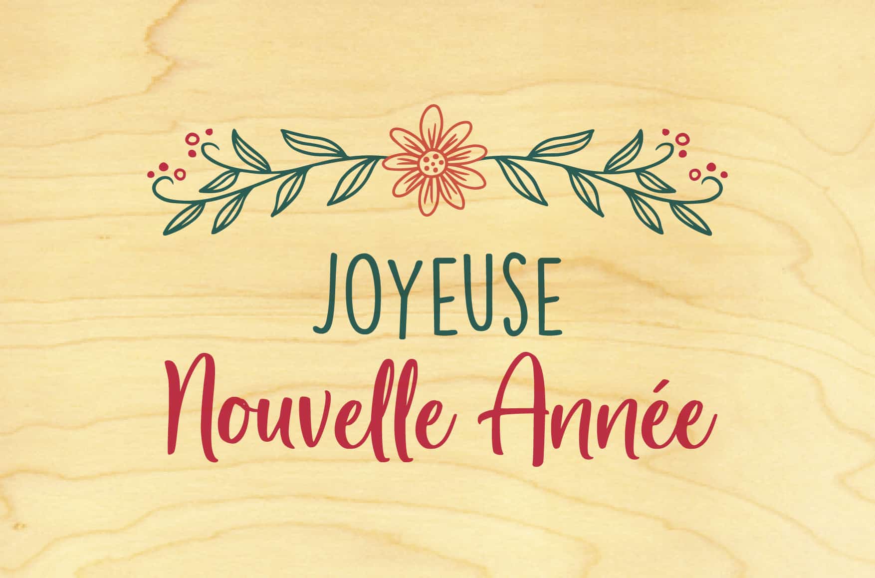 hironwoods-joyeuse-nouvelle-ann-e-carte-voeux-bois image 1