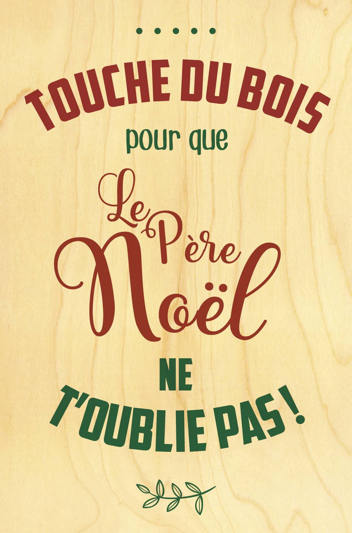 hironwoods-touche-du-bois-no-l-carte-de-v-ux-bois-100x150mm image 1