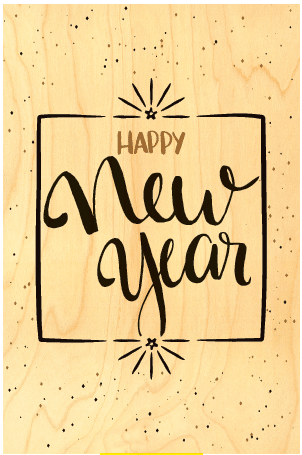 hironwoods-happy-new-year-carte-de-voeux-bois-100x150mm image 1