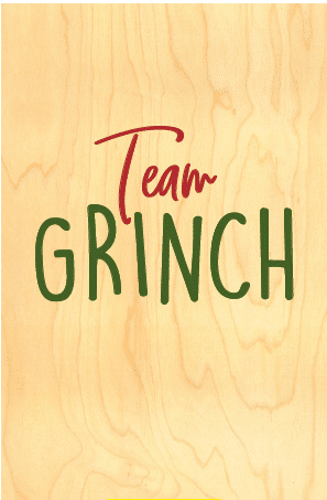 hironwoods-team-grinch-carte-voeux-bois-100x150mm-no-l image 1