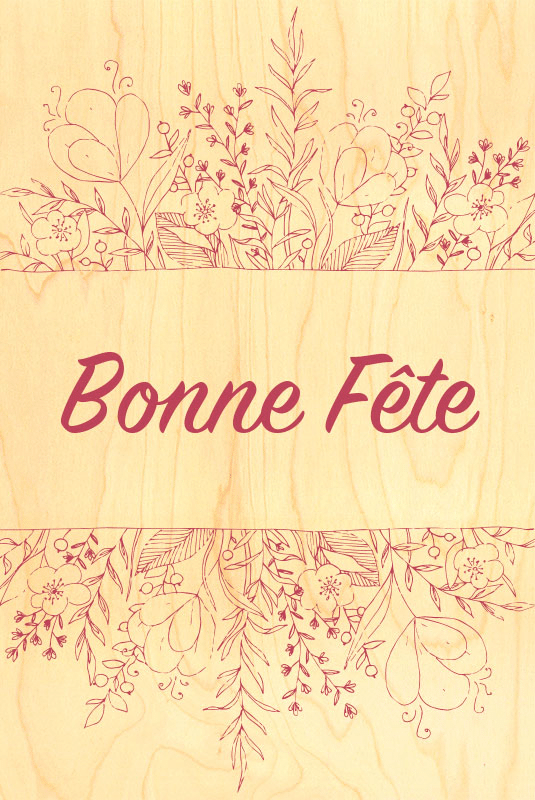 hironwoods-carte-bois-v-nement-f-te-florale-100x150mm image 1