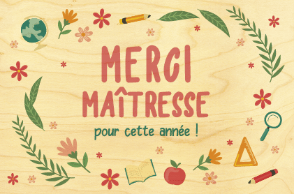 hironwoods-merci-ma-tresse-pour-cette-ann-e-carte-bois-100x150mm image 1