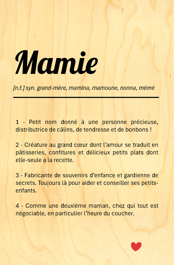hironwoods-carte-bois-amour-d-finition-mamie-100x150mm image 1