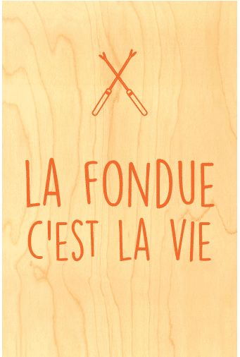 hironwoods-magnets-en-bois-fondue-c-est-la-vie-magnet image 1