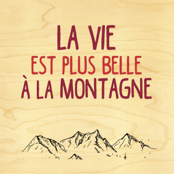 hironwoods-magnet-bois-la-vie-est-belle-montagne-6x6cm image 1