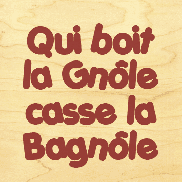 hironwoods-magnets-en-bois-aimant-carr-6x6cm-gnole-bagnole image 1