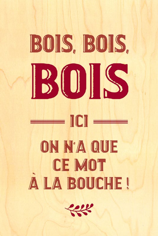 hironwoods-magnets-en-bois-message-magnet-frigo-bois image 1
