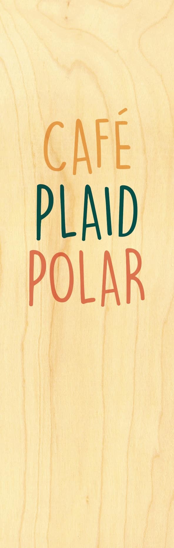 hironwoods-marque-pages-marque-page-bois-caf-plaid-polar image 1