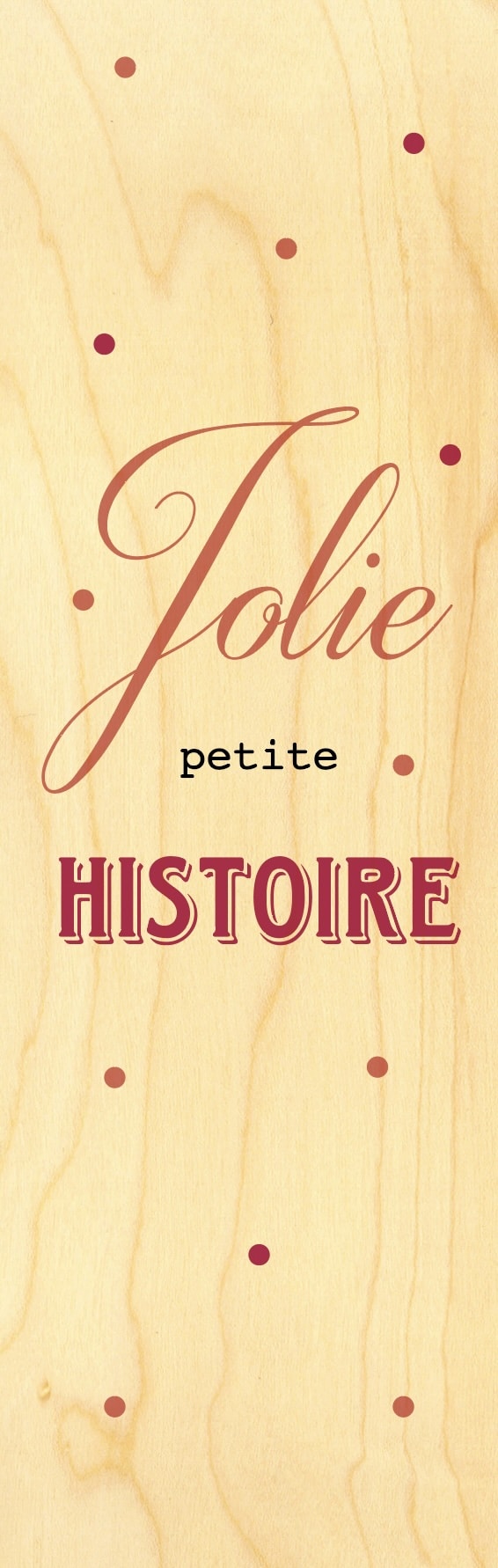 hironwoods-marque-pages-marque-page-bois-jolie-petite-histoire image 1