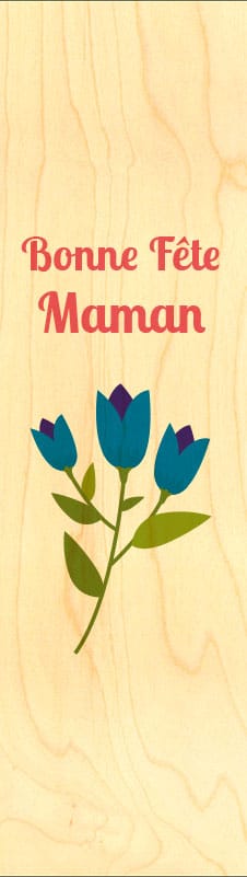hironwoods-marque-page-bonne-f-te-maman-fleur-signet-bois image 1