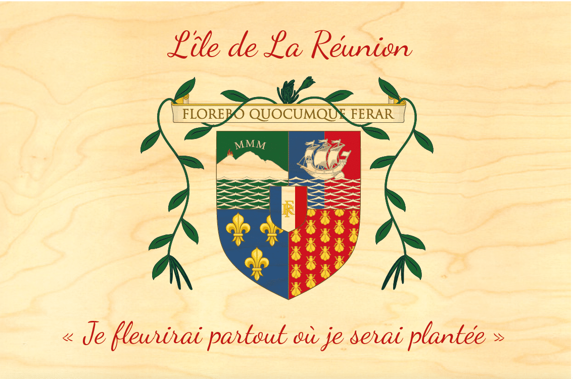 hironwoods-carte-bois-r-union-blason-carte-postale-100x150mm image 1