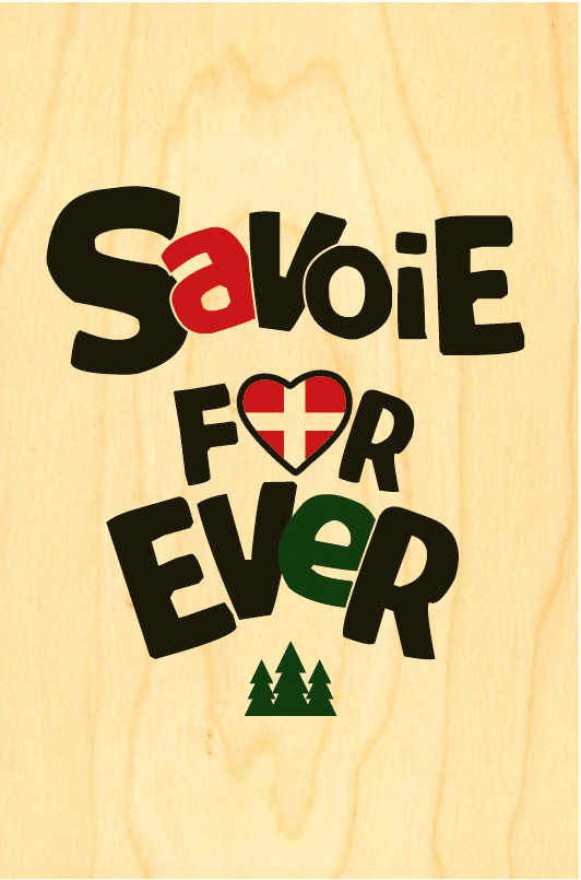 hironwoods-savoie-forever-carte-postale-en-bois-100x150mm image 1