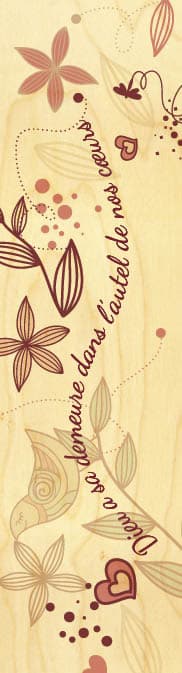 hironwoods-dieu-a-sa-demeure-signet-bois-floral image 1