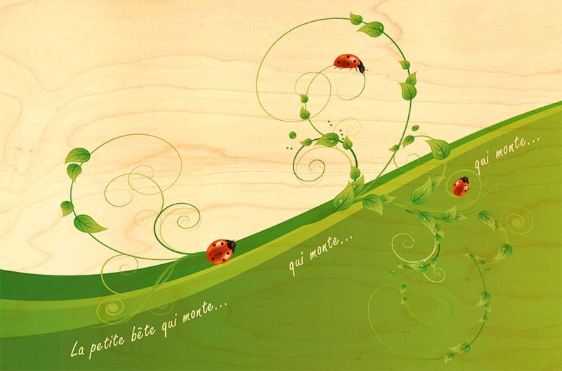 hironwoods-cartes-postales-coccinelle-carte-postale-bois-100x150 image 1